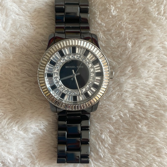 Michael KORS baguette black ceramic women’s watch - Picture 3 of 3